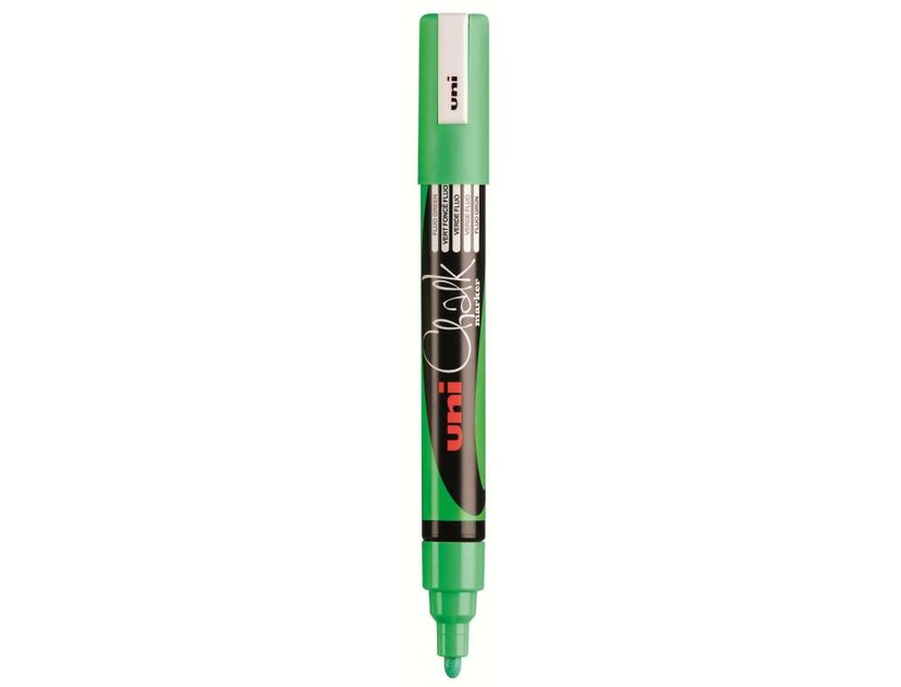 Uni Marqueur craie Chalk Marker PWE-8K Pointe biseautée 8 mm