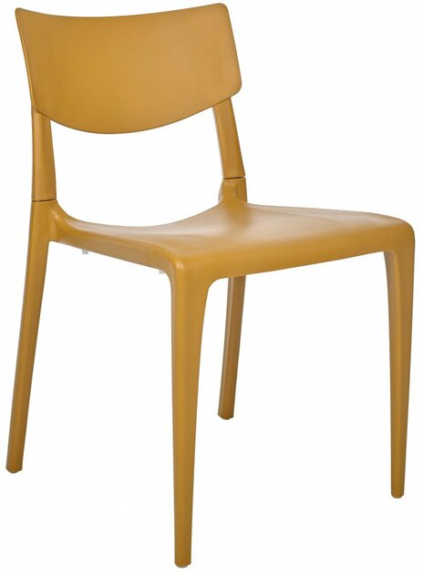 CHAISE COLOR POP MOUTARDE TOWN-MOUT