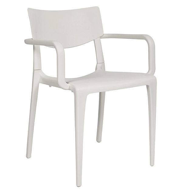 FAUTEUIL COLOR POP BLANCHE FTOWN-BLC