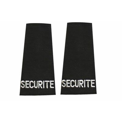 Fourreaux d'épaulette SECURITE