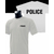 tee shirt blanc police