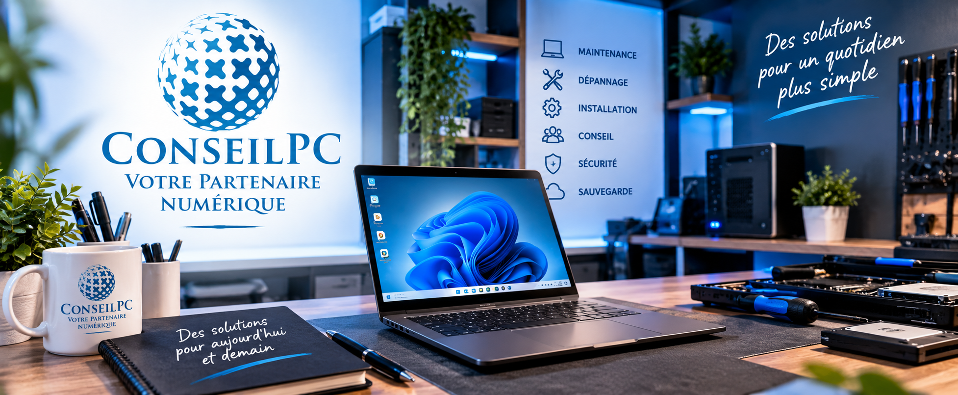 conseil pc services informatiques maintenance assistance