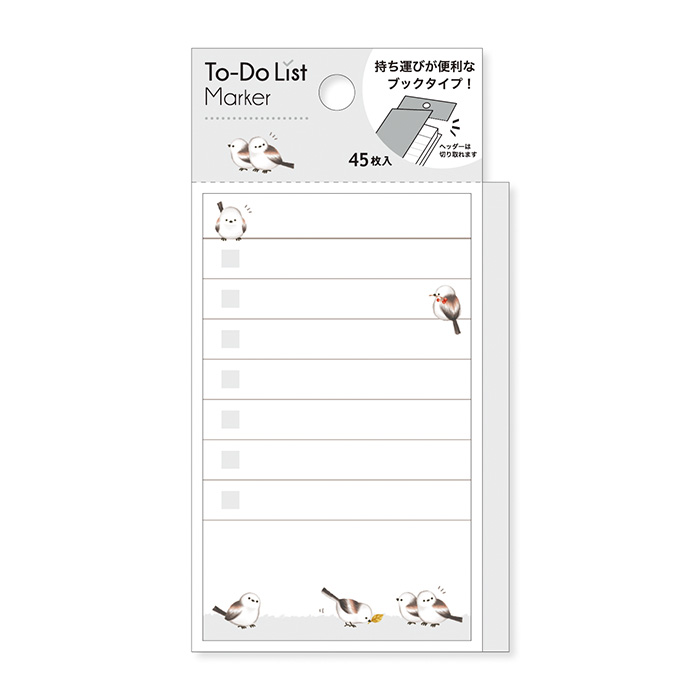 Post-it To-Do List Marker - Oiseau Shima Enaga - Mind Wave