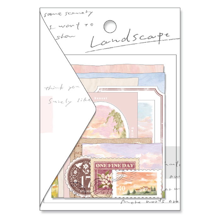 Set de Stickers - Landscape Nuage Akane - Mind Wave