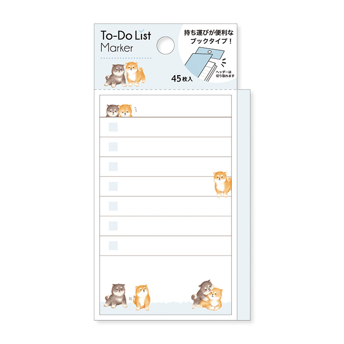 Post-it To-Do List Marker - Shiba Inu - Mind Wave
