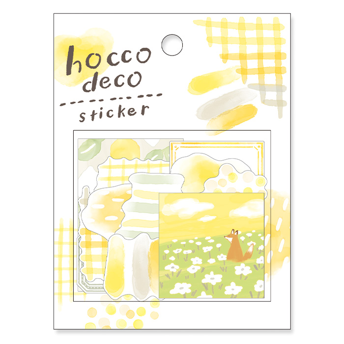 Stickers HOCCO Deco - Jaune - Mind Wave