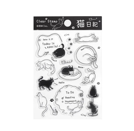 Tampons Transparents - Journal des Chats - BGM