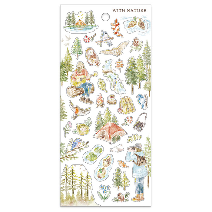 Mind Wave With Nature Stickers - Observation d\'Oiseaux