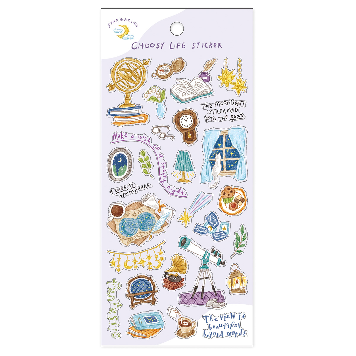 Mind Wave Choosy Life Stickers - Stargazing