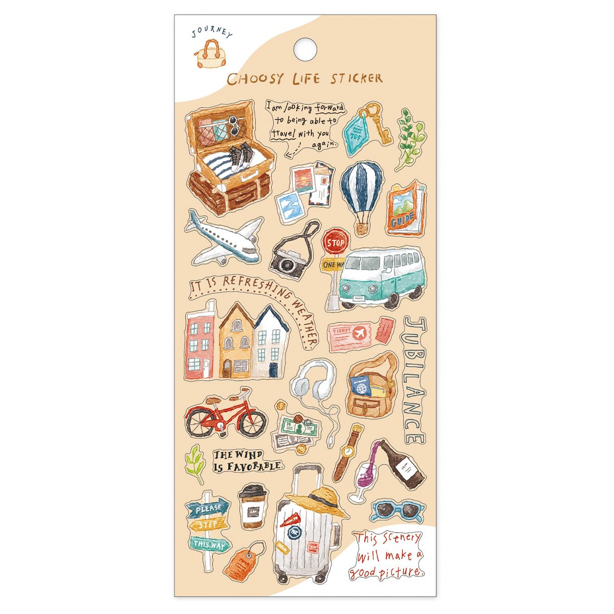 Mind Wave Choosy Life Stickers - Journey