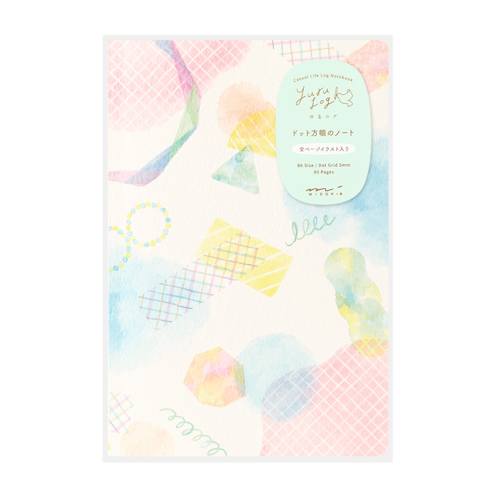 Carnet Yuru Log – Aquarelle – Midori