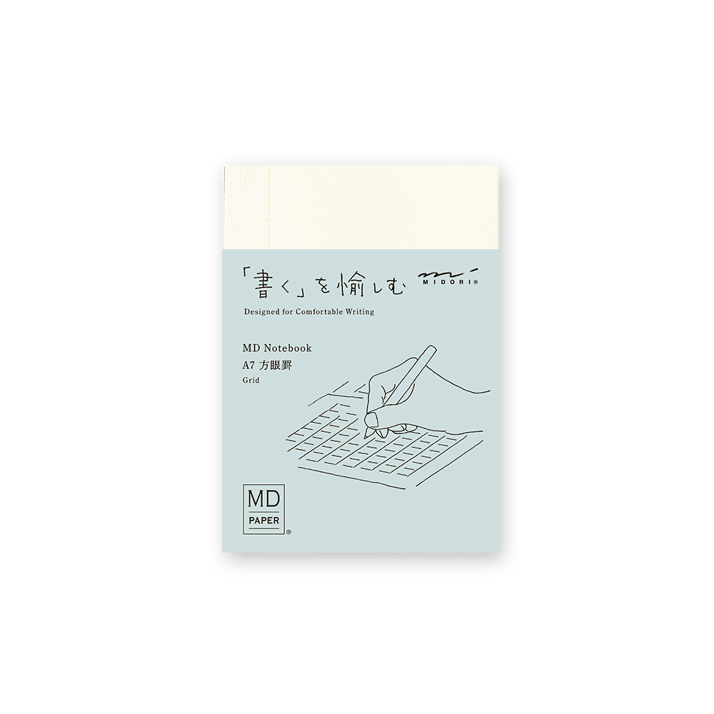 Carnet MD Paper – A7 Quadrillé – Midori