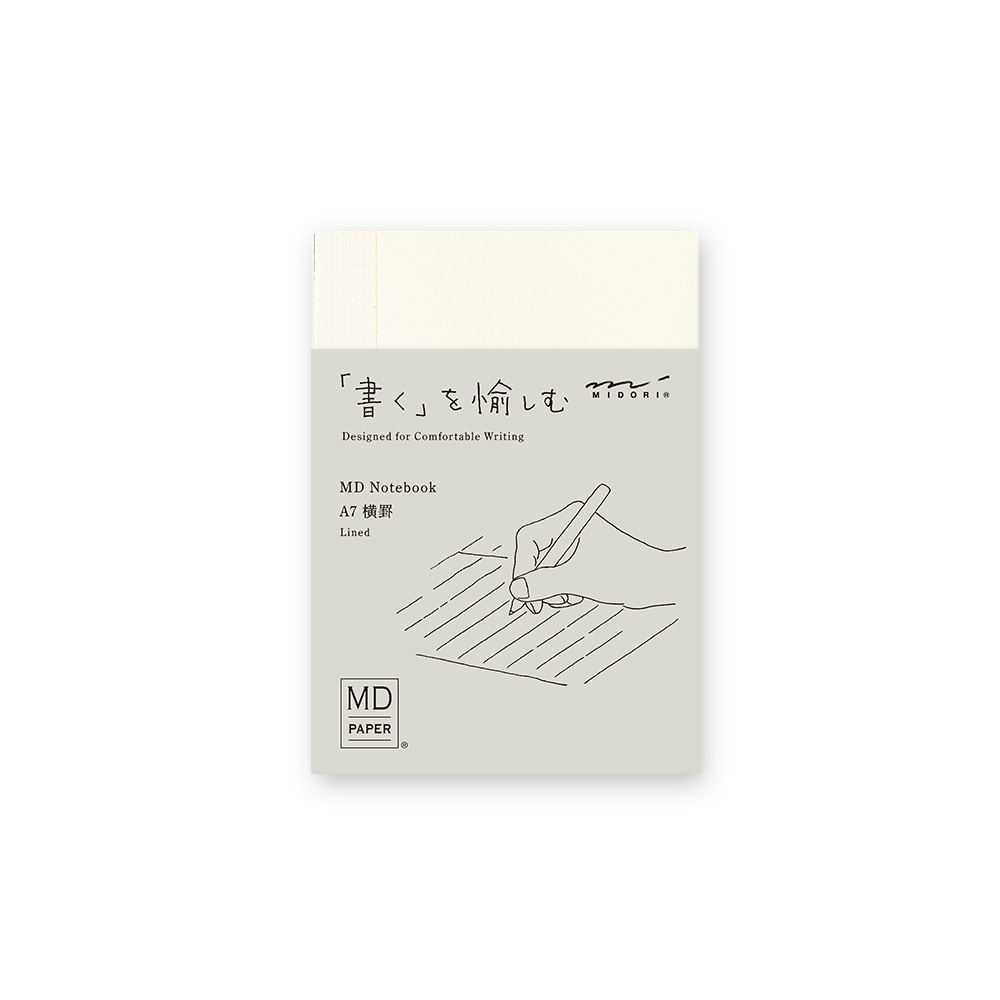 Carnet MD Paper – A7 Ligné – Midori