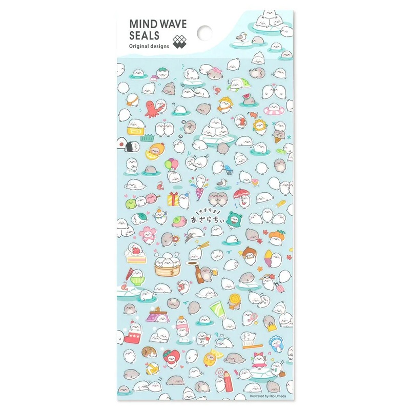 Stickers « Azarashii » - Phoques Kawaii - Mind Wave