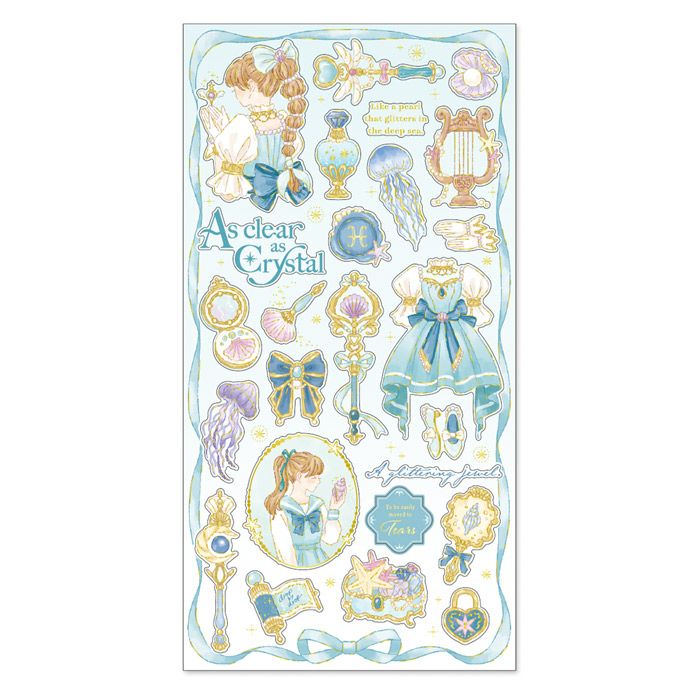 Mind Wave Choupinet Stickers - Crystal