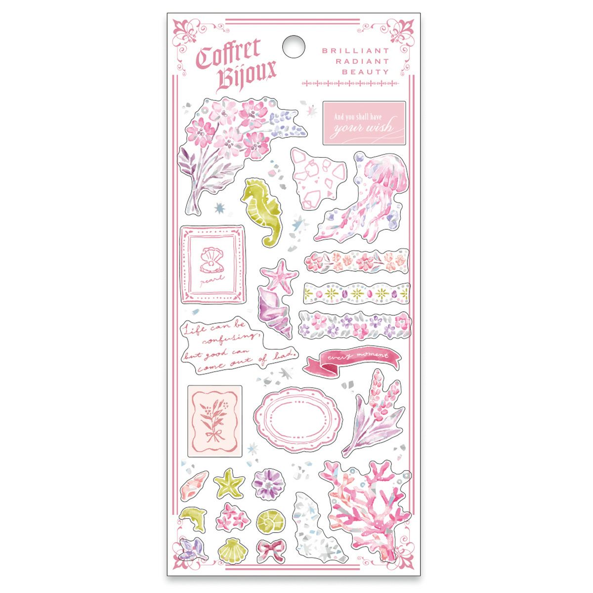 Mind Wave Coffret Bijoux Stickers - Pink