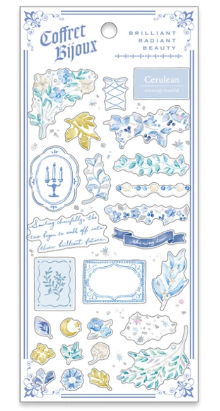 Mind Wave Coffret Bijoux Stickers - Blue