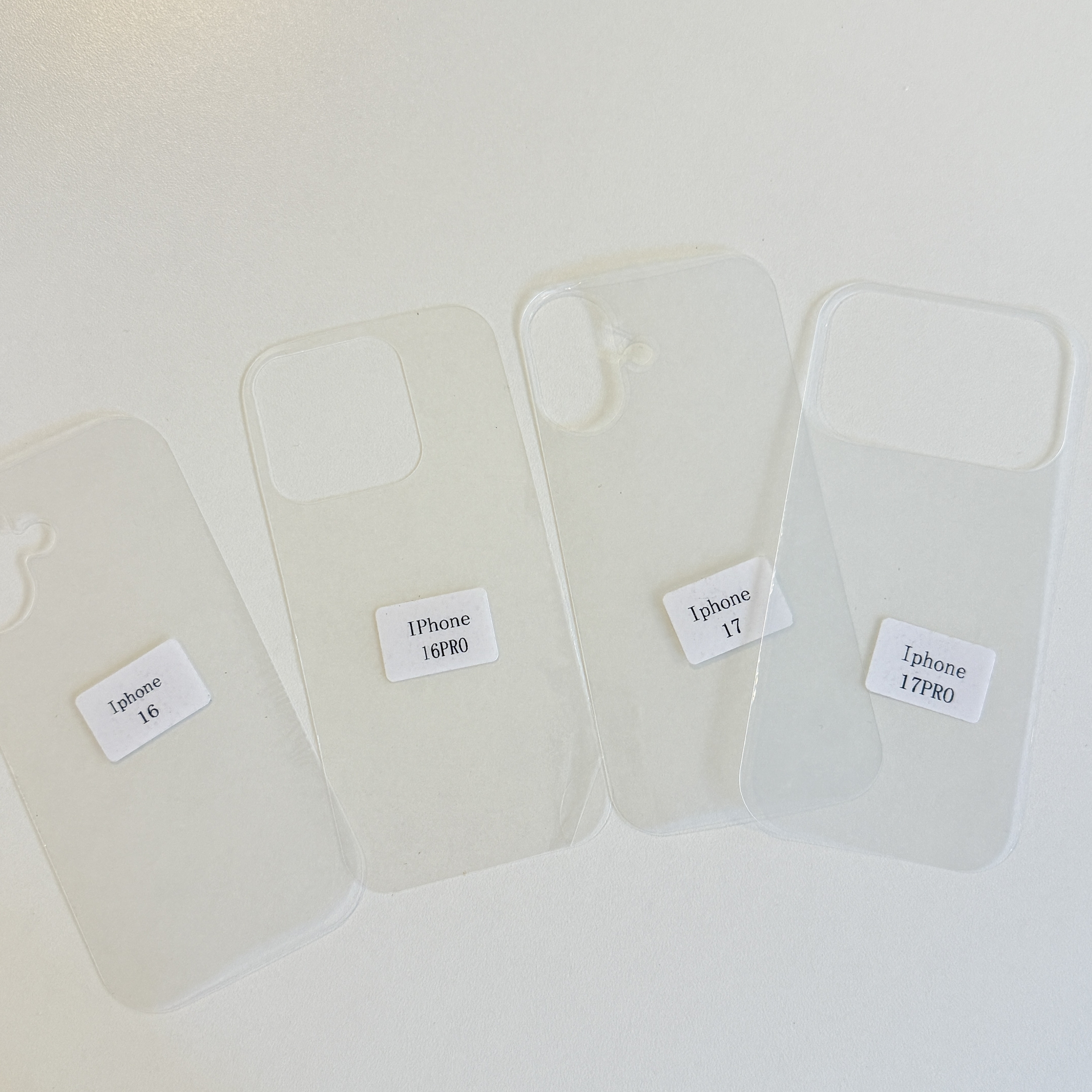Plaque Transparente DIY pour Coque Téléphone - iPhone
