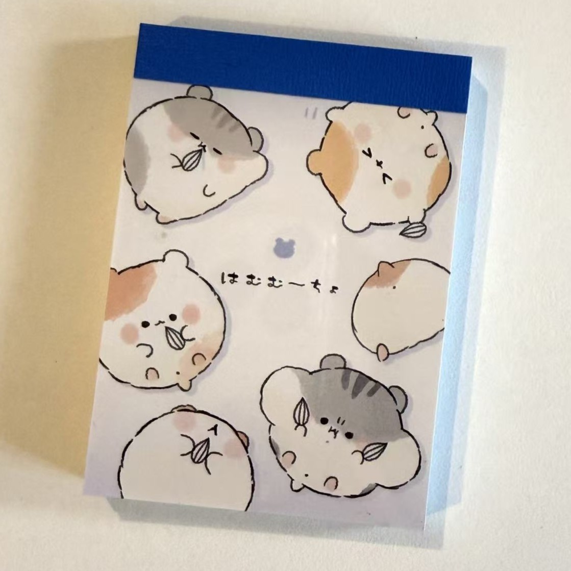 Mini Bloc-Notes Japonais Hamster Kawaii Hamumucho – Kamio Japan