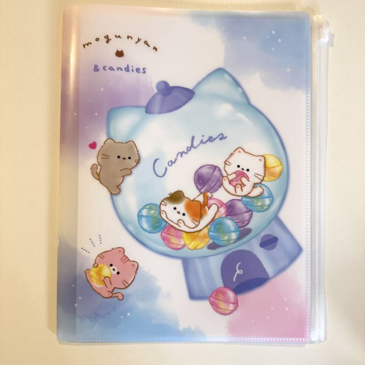 Chemise Documents A4 Kawaii Chats Mogu Nyan Candies – Kamio Japan