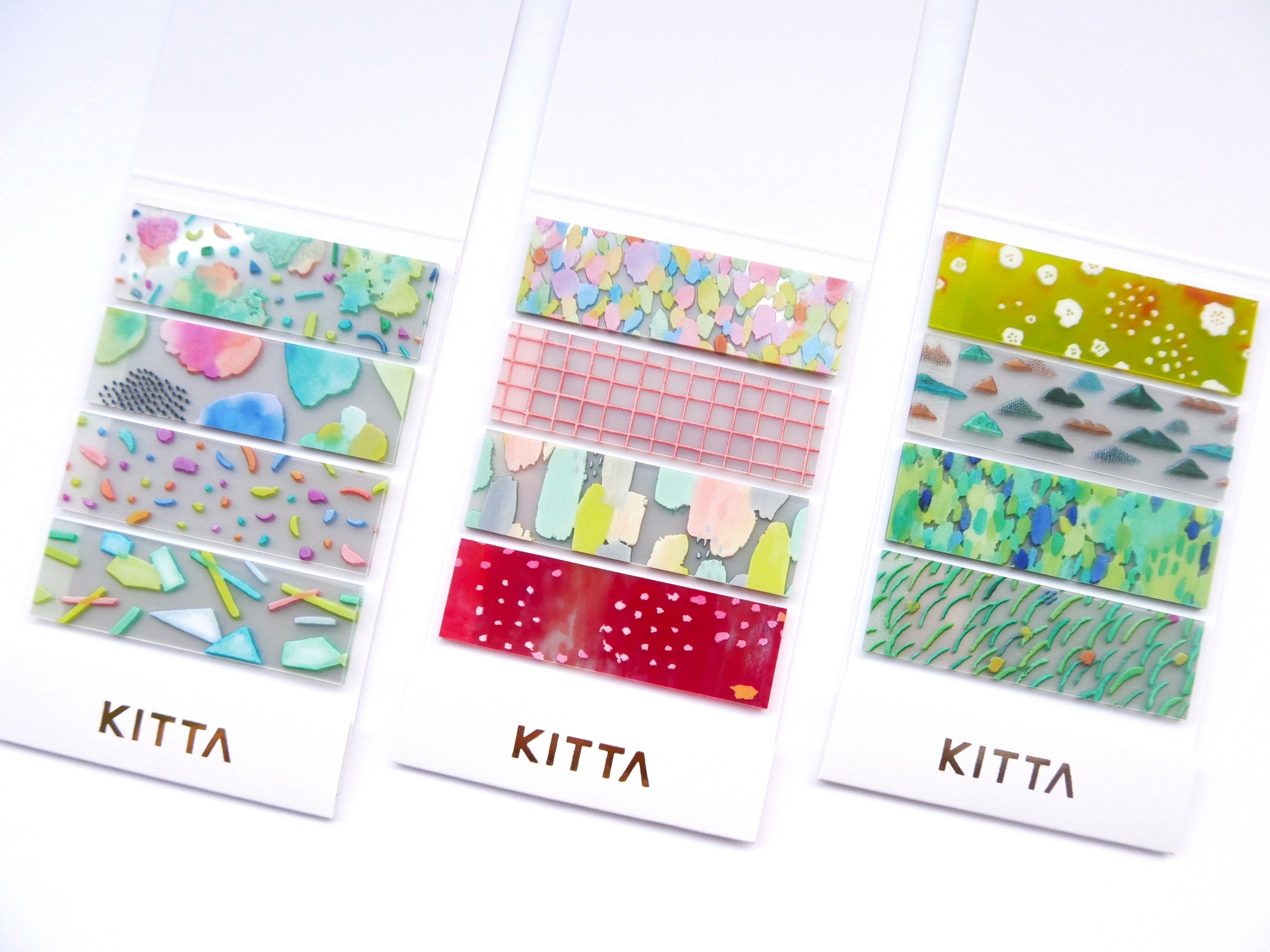 KITTA Clear - Masking Tape prédécoupé transparent - HITOTOKI