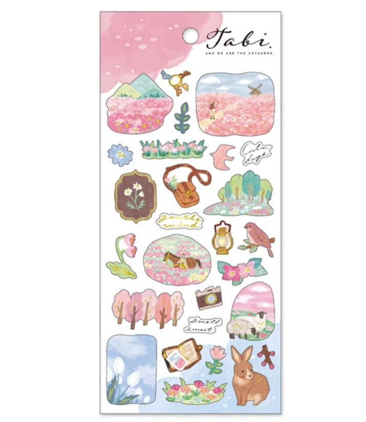 Mind Wave Stickers Tabi – Pays du Jardin Fleuri