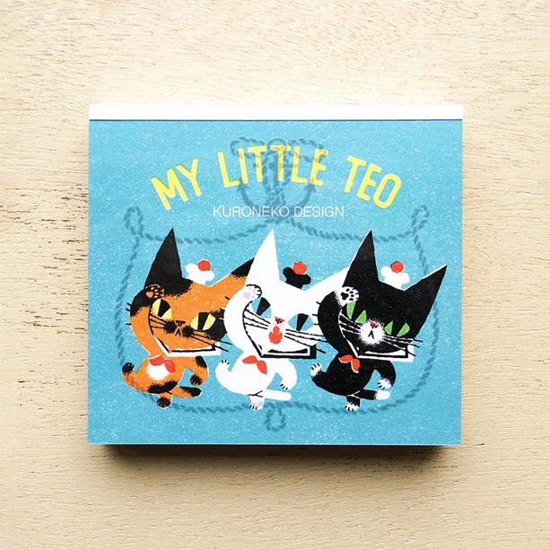 Bloc Notes « My Little Teo » – Kuroneko Design