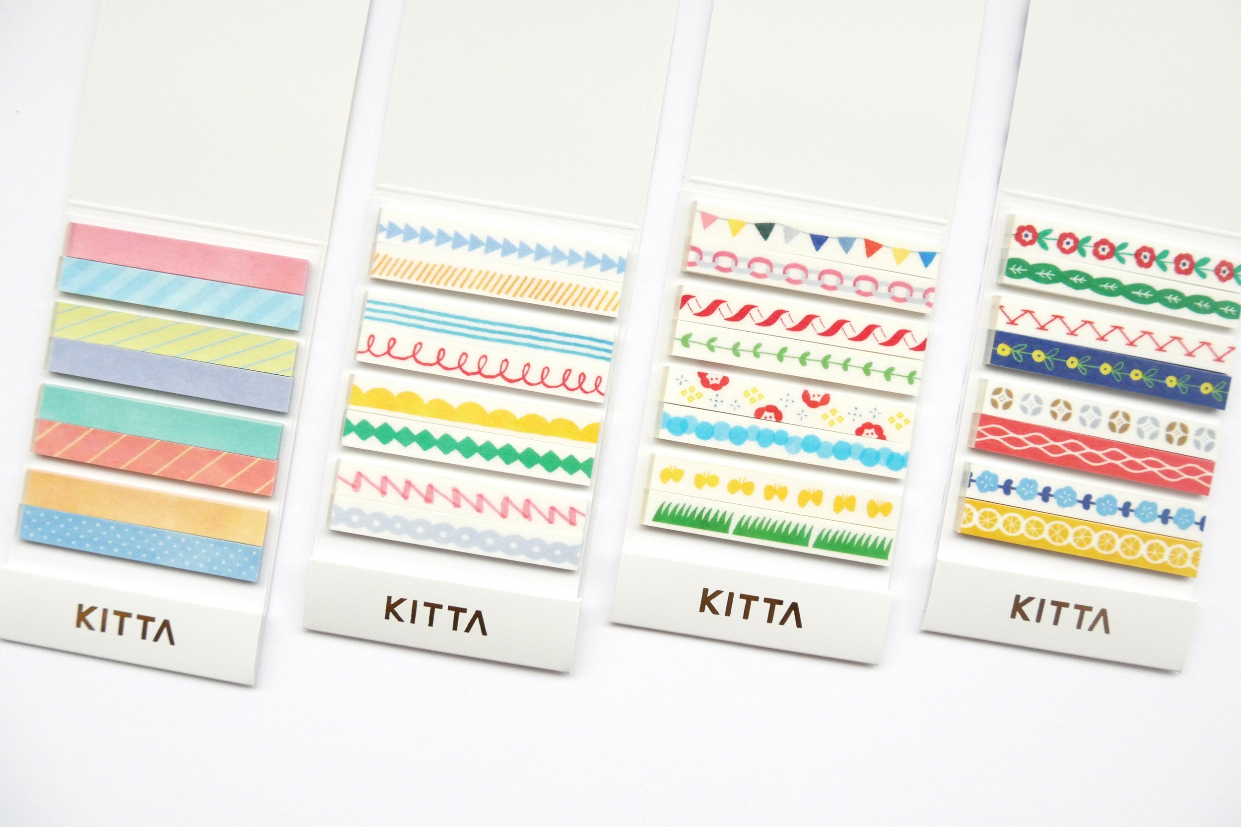 KITTA Slim - Washi Tape prédécoupé fin - HITOTOKI