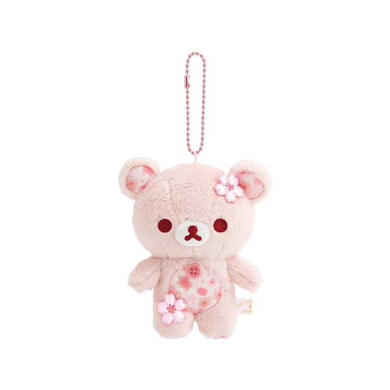 Korilakkuma – Porte-clés Petite Peluche « Fleurs de Cerisier Sakura 2026 »