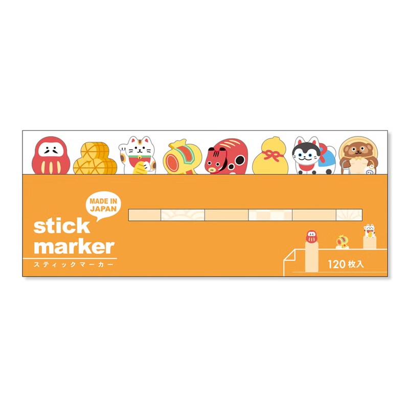 Mind Wave – Stick Markers « Porte-bonheur japonais »