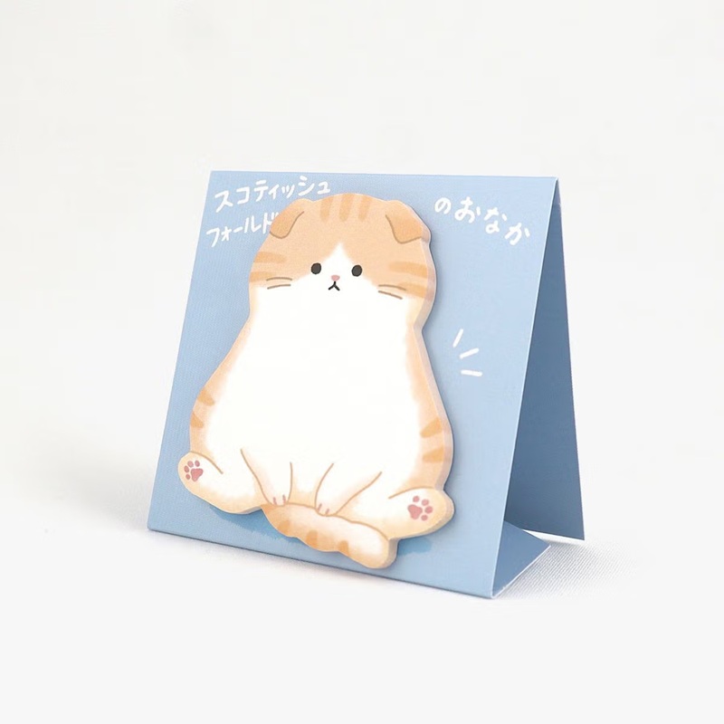 Mind Wave – Notes adhésives « Chat Scottish Fold »_3