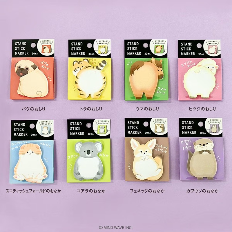 Mind Wave – Notes adhésives « Chat Scottish Fold »_5