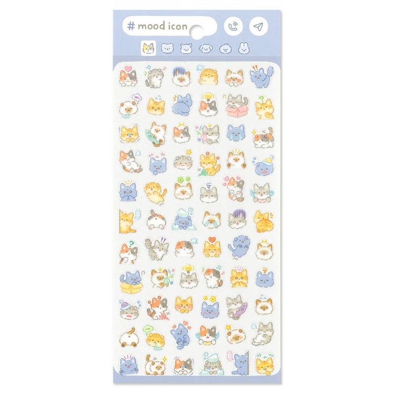 Mind Wave Mood Icon Stickers - Humeurs de Chats