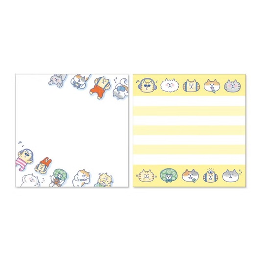 Mind Wave Gorogoro Nyansuke – Bloc-notes Chats décontractés_2