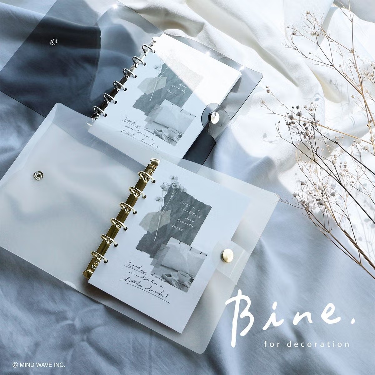 Mind Wave Bine – Classeur A6 « Milk White »_7