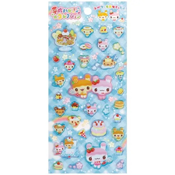San-X – Stickers Heisei Retro « Fuwafuwa Cake »