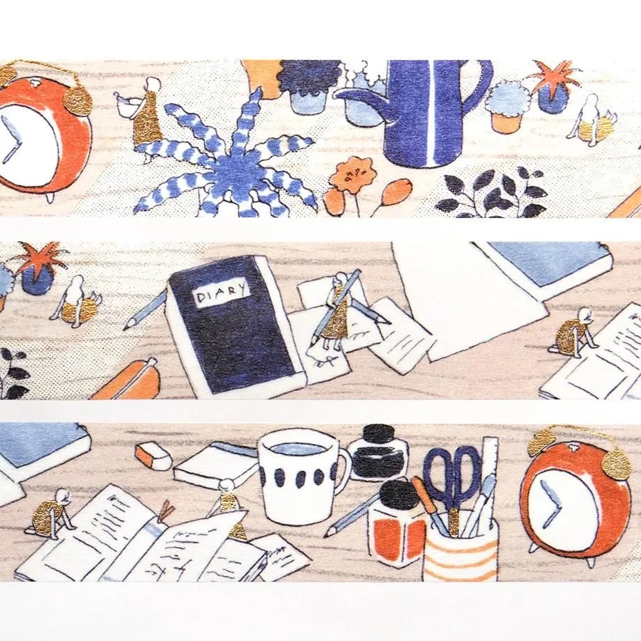 Sayuri Fujimaki – Washi Tape « Sur le bureau » _2