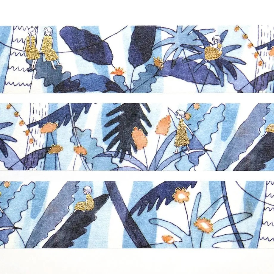 Sayuri Fujimaki – Washi Tape « Forêt tropicale »_2