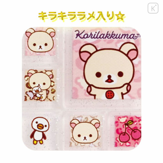 japan-san-x-tile-stickers-korilakkuma-lots-of-korilakkuma-leopard
