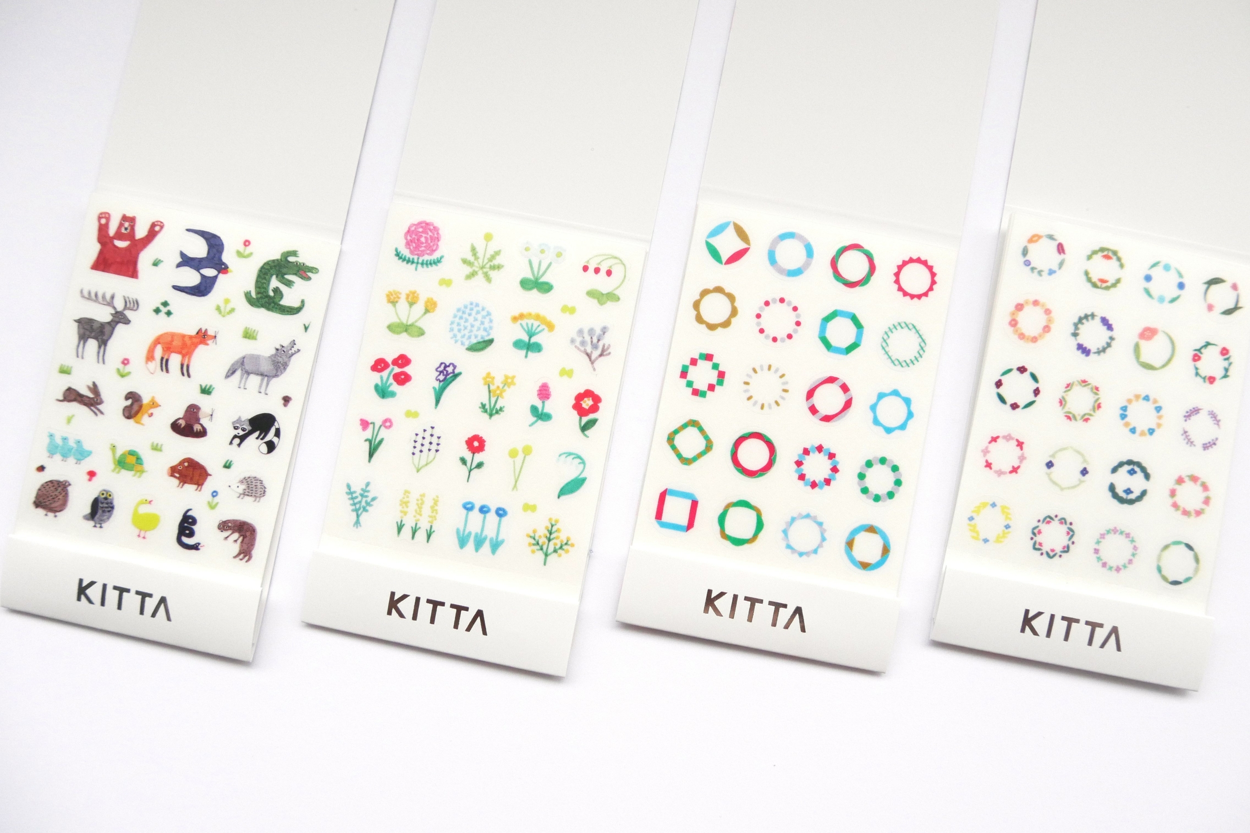 KITTA Seal - Pack de stickers Décoration - HITOTOKI
