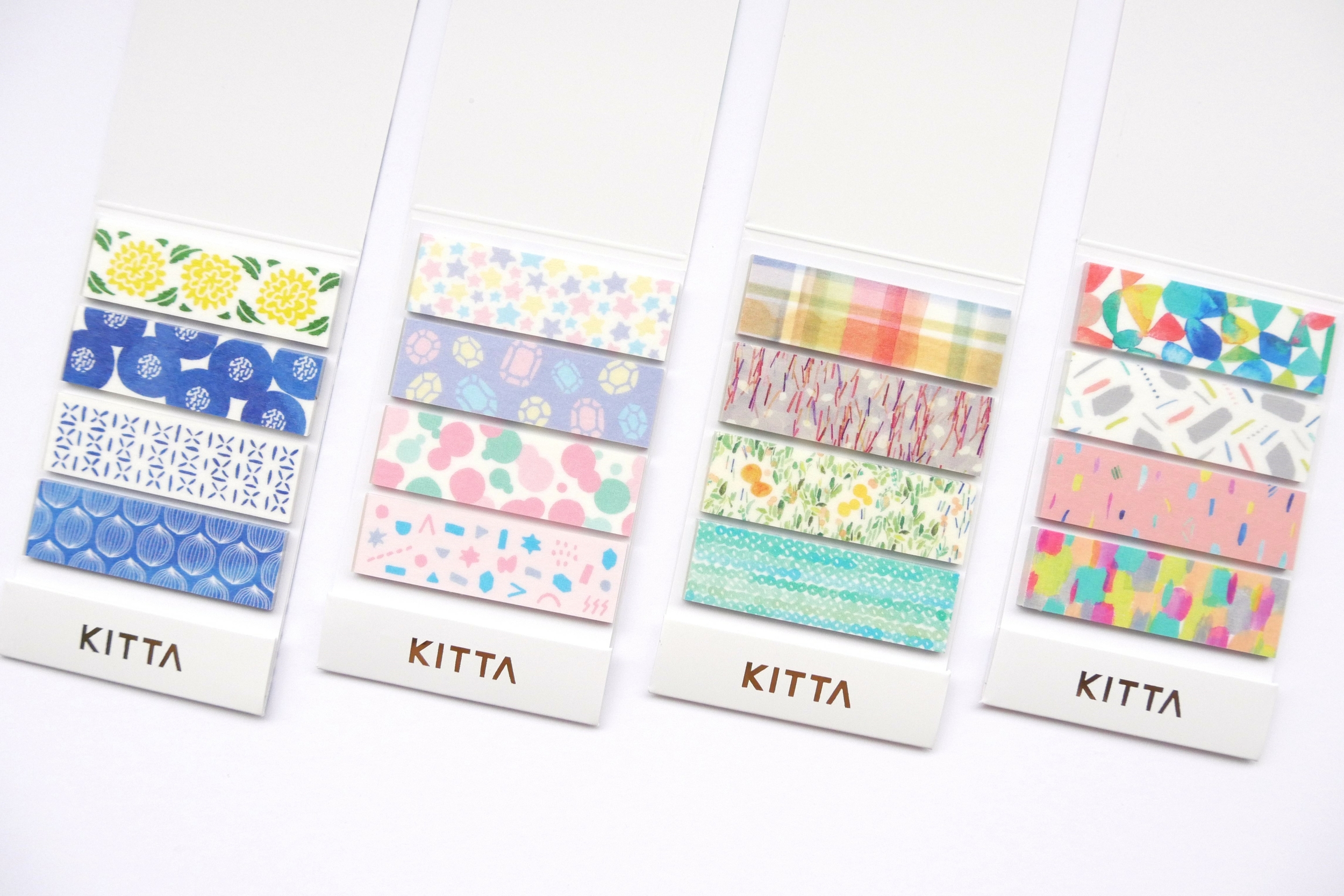 KITTA Basic - Washi Tape prédécoupé Décoration - HITOTOKI