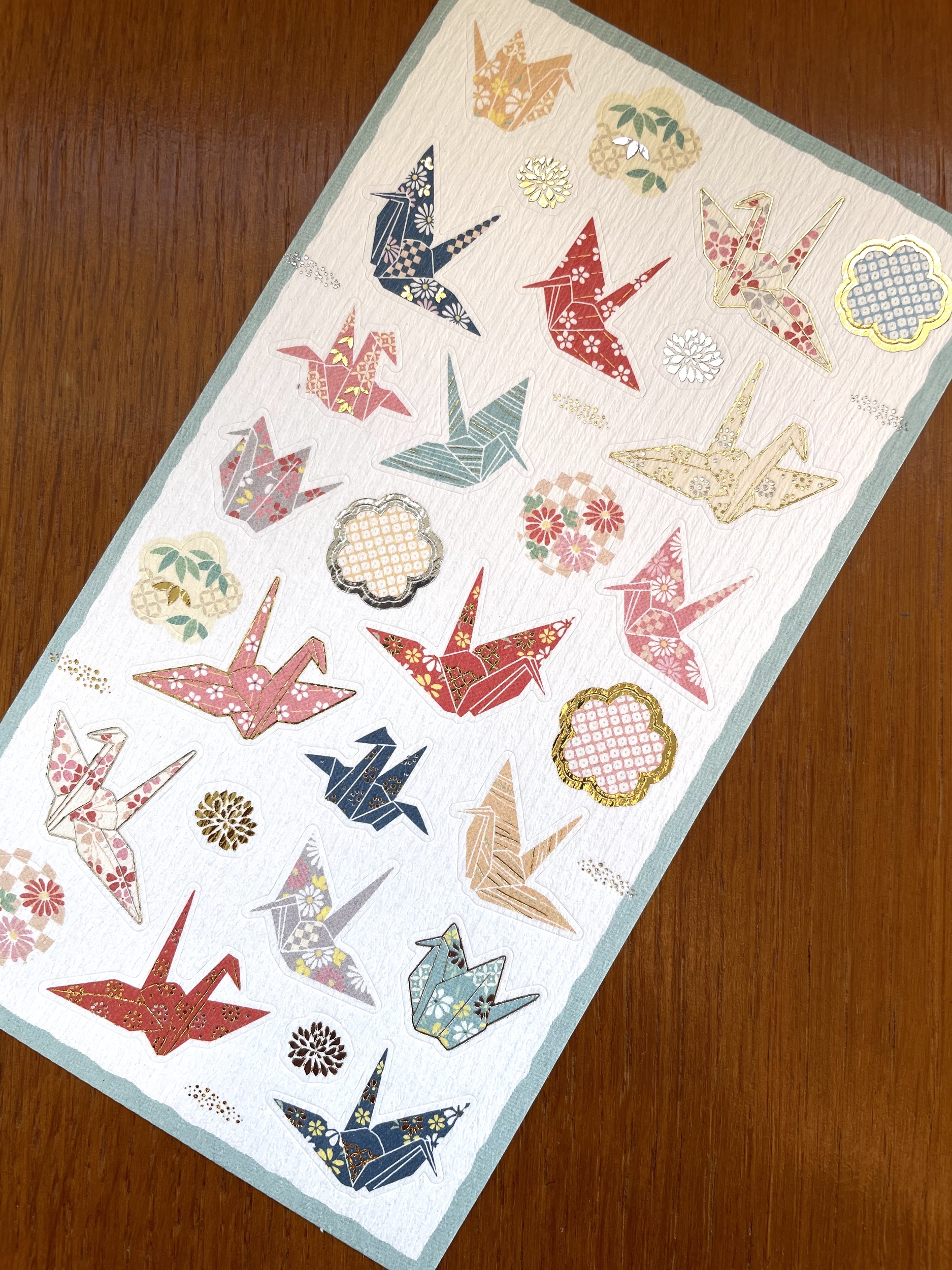 Stickers Origami - style japonais - NB CO. JAPAN
