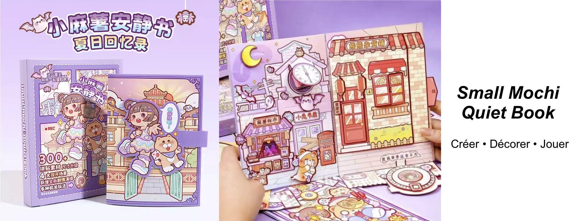 Small Mochi Quiet Book – Souvenirs d'Été