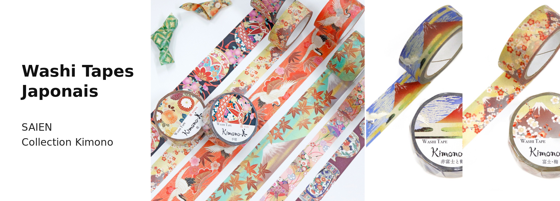 Washi Tapes Japonais SAIEN
