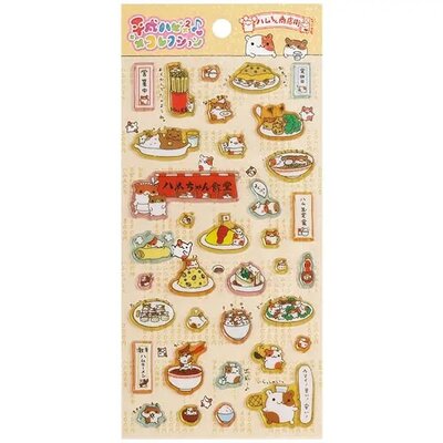 San-X – Stickers Heisei Retro « Ham-chan Shopping Street »_1