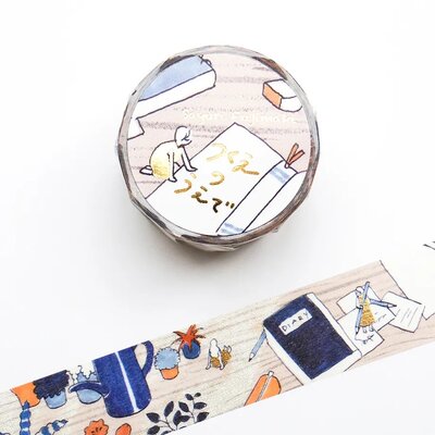 Sayuri Fujimaki – Washi Tape « Sur le bureau » _1