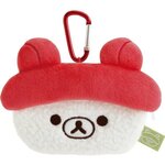 Rilakkuma – Pochette peluche avec mousqueton Sushi au thon_1