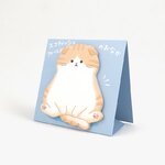 Mind Wave – Notes adhésives « Chat Scottish Fold »_3