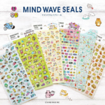 Mind Wave Stickers – Little Mewny Chats Kawaii_4