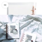 Mind Wave Bine – Classeur A6 Transparent « Pink Gold »_6